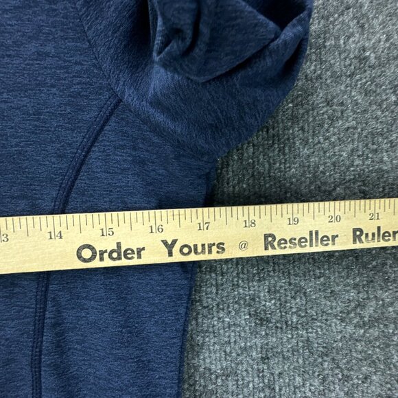Peter Millar Top Womens Small Blue 1/4 Zip Pullover Golf‎ Korn Ferry Tour - Picture 11 of 15